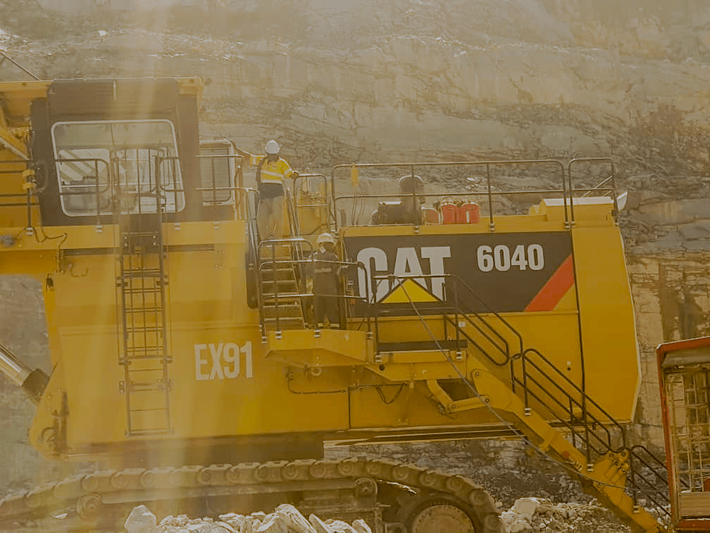 CAT6040 excelling in its element post maintenance